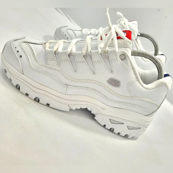SKECHERS SPORT ENERGY ORBIT MULE WALKING SNEAKERS WOMEN'S SIZE 9.5 WHITE A3 - Picture 12 of 16